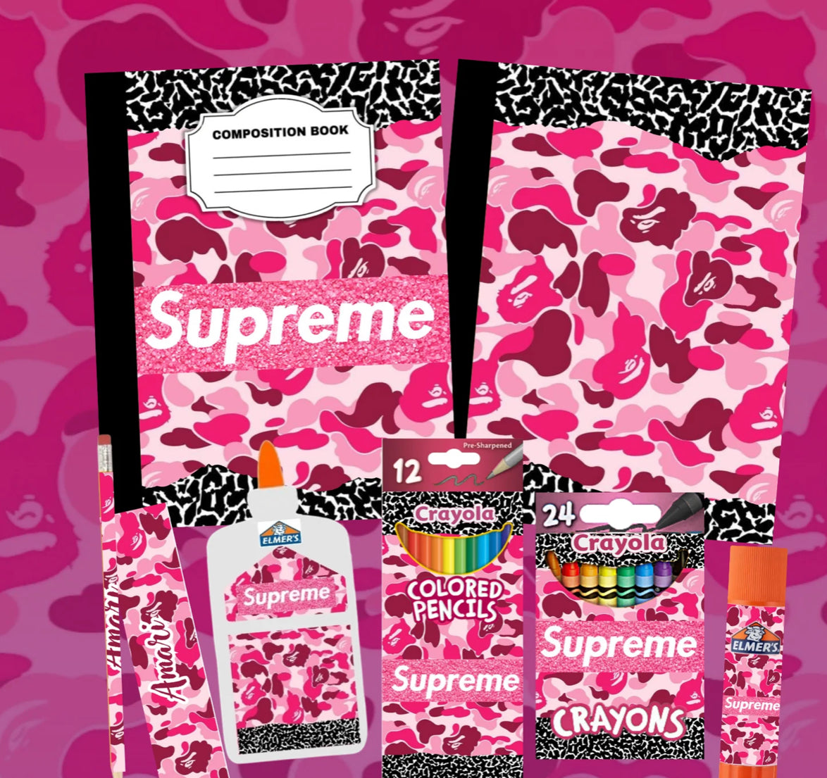 CUSTOM SCHOOL SUPPLY BUNDLE