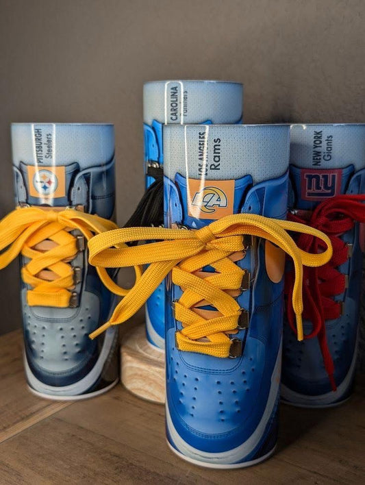 CUSTOM TEAM SHOE TUMBLER