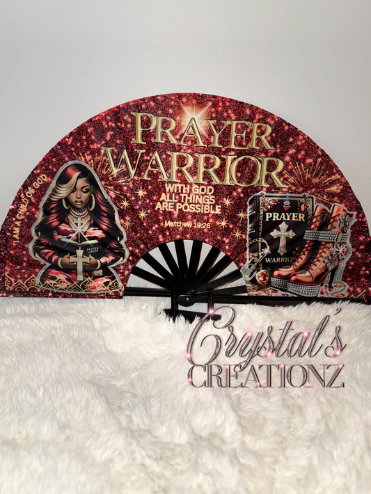 PRAYER WARRIOR CLACK FAN