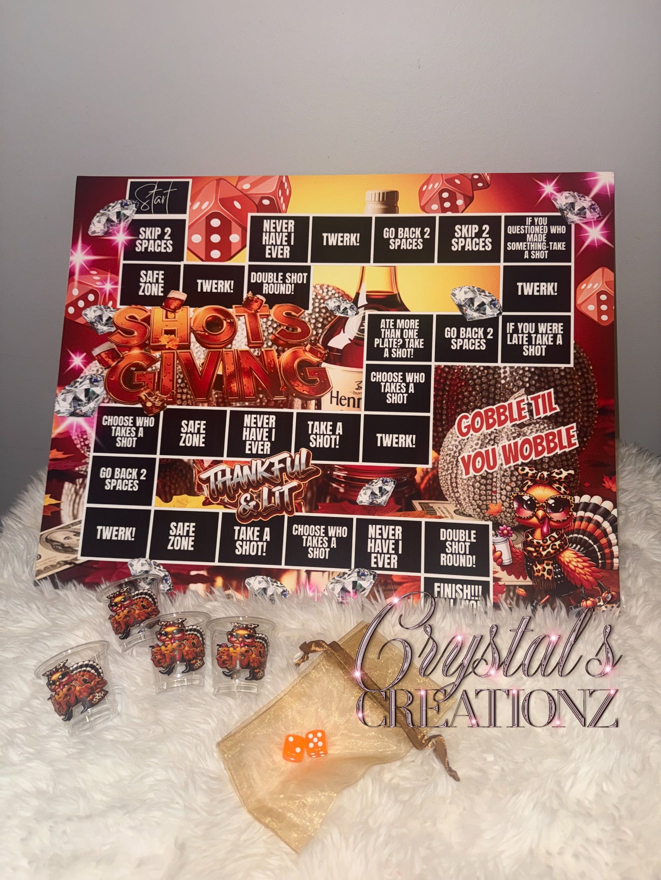 CUSTOM GAME BOARD SET