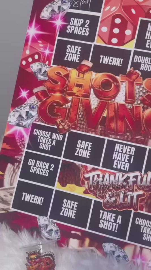 CUSTOM GAME BOARD SET